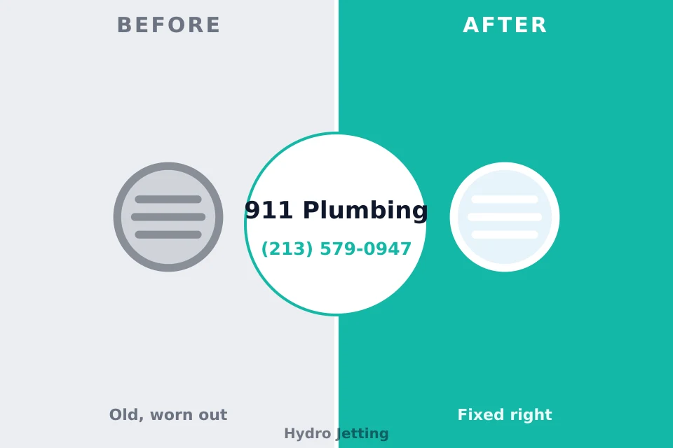 Before and after: plumbing company Junction City, KY